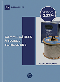 GAMME CÂBLES À PAIRES  TORSADÉES